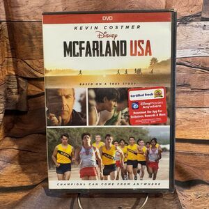 McFarland USA DVD Movie 2015 Disney Kevin Costner Sports Drama True Story Sealed